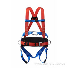 Nice quality fair price safety fall protection harness with lanyard